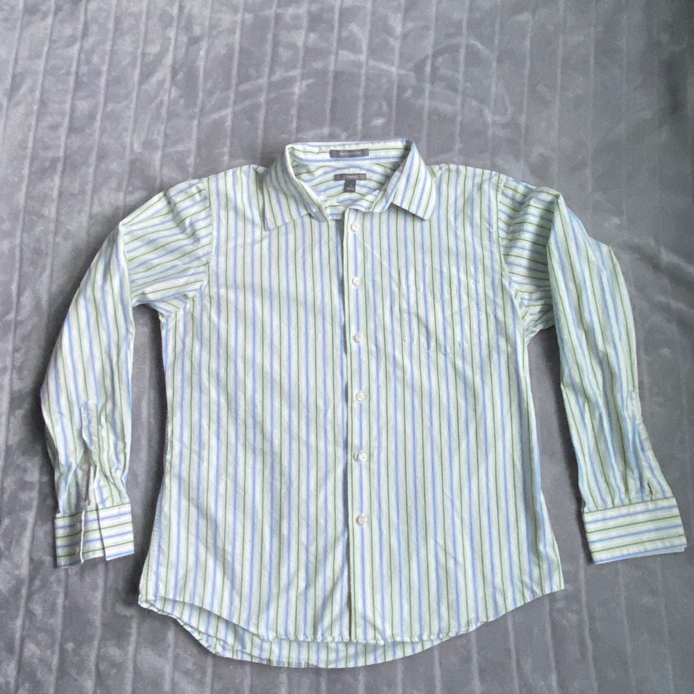 apt 9 Long Sleeve Button Down, Large